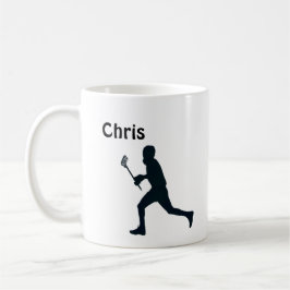 Caneca De Café Lacrosse Personalizada