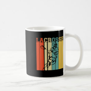 Caneca De Café Lacrosse Sport Stick Funny Lax Player Adora Perfei