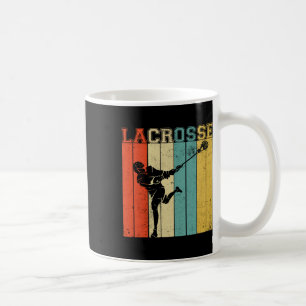Caneca De Café Lacrosse Sport Stick Funny Lax Player Adora Perfei