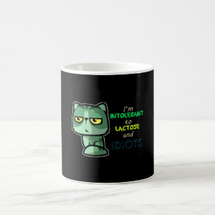 Caneca De Café Lactose E Idiotas