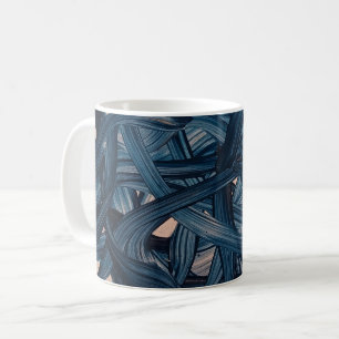 CANECA DE CAFÉ LACUNAS AZUIS
