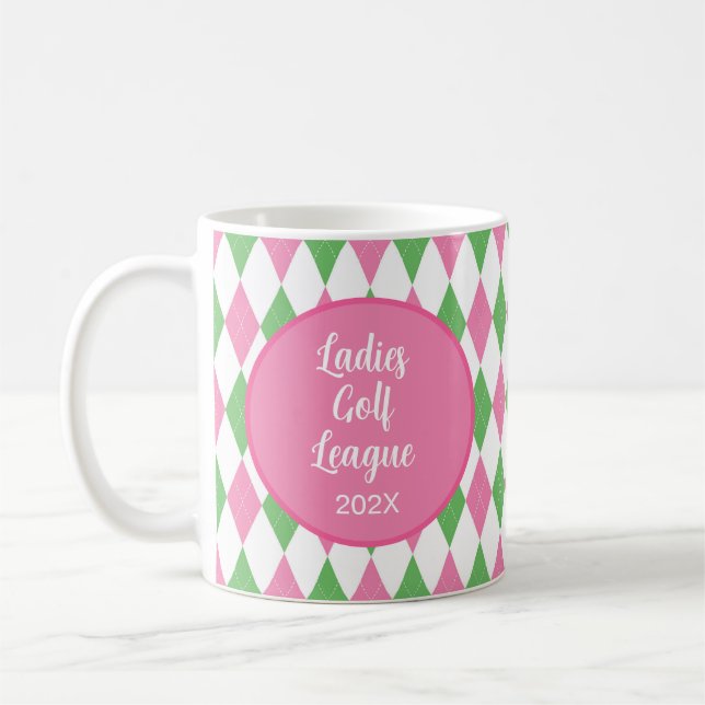 Caneca De Café Ladies Golf League Coffee Mug (Esquerda)