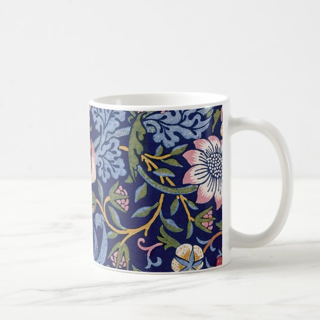 Caneca De Café Ladrão da morango de William Morris (Direita)