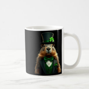 Caneca De Café Ladrão de Dia de Toupeira Engraçado Dia de São Pat