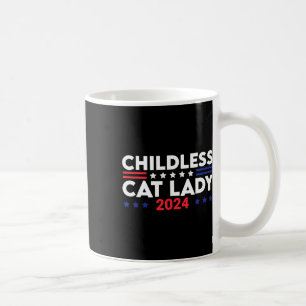 Caneca De Café Lady 2024 Engraçado Eleições Políticas Democrata 8