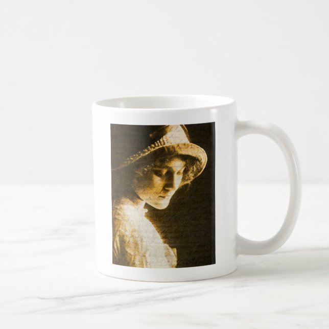 Caneca De Café Lady Art (Direita)