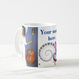 Caneca De Café Lady Blues