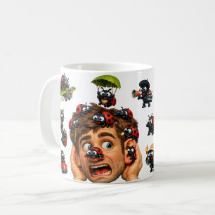 Caneca De Café Lady Blush e os Bichinhos