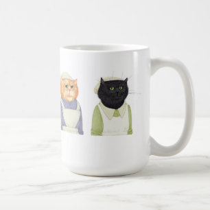 Caneca De Café LADY GATOS, Tall White Mug