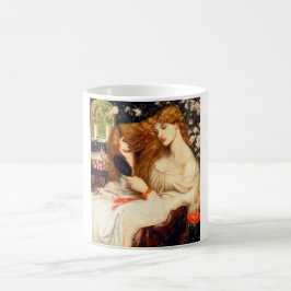 Caneca De Café Lady Lilith (Beleza Impressionante com Cabelo Verm