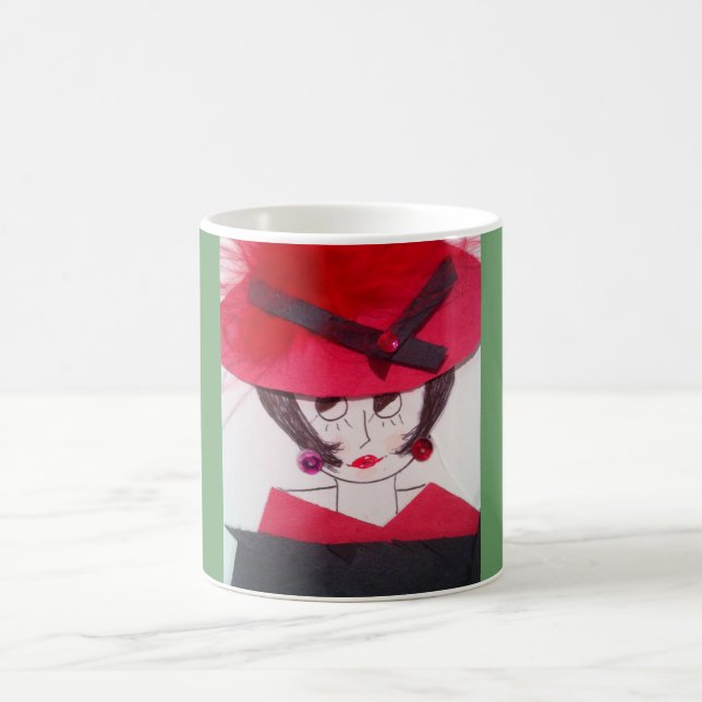 Caneca De Café Lady Mug sofisticada (Centro)