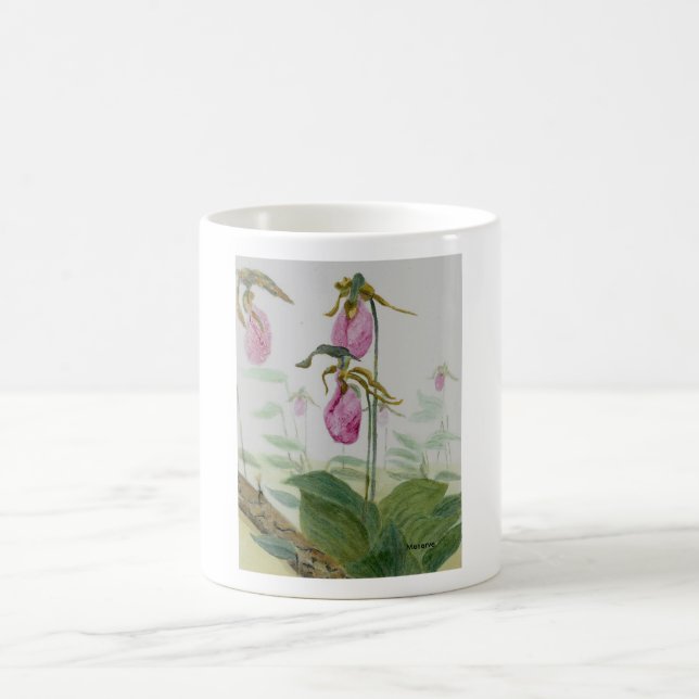 Caneca De Café Lady Slippers (Centro)
