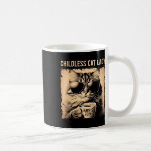 Caneca De Café Lady Vintage - Café Cat Kamala 202