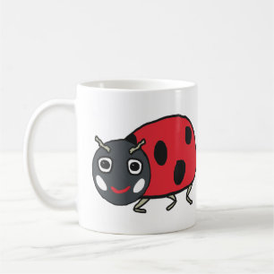 Caneca De Café Ladybird Ladybug