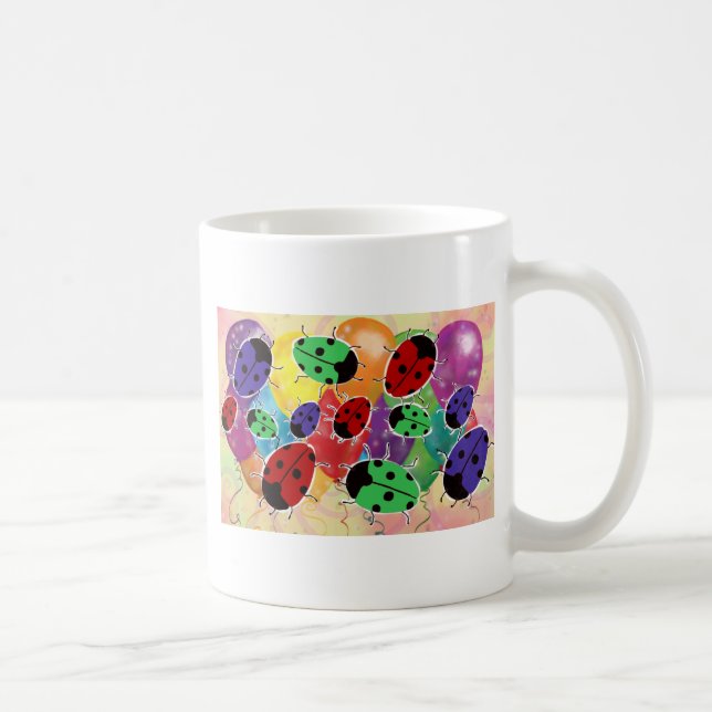 Caneca De Café Ladybug (Direita)