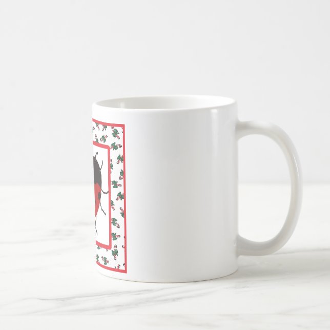 Caneca De Café Ladybug de Natal em julho (Direita)