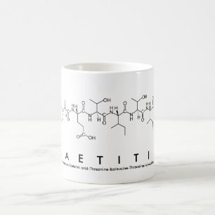 Caneca De Café Laetitia peptide mug