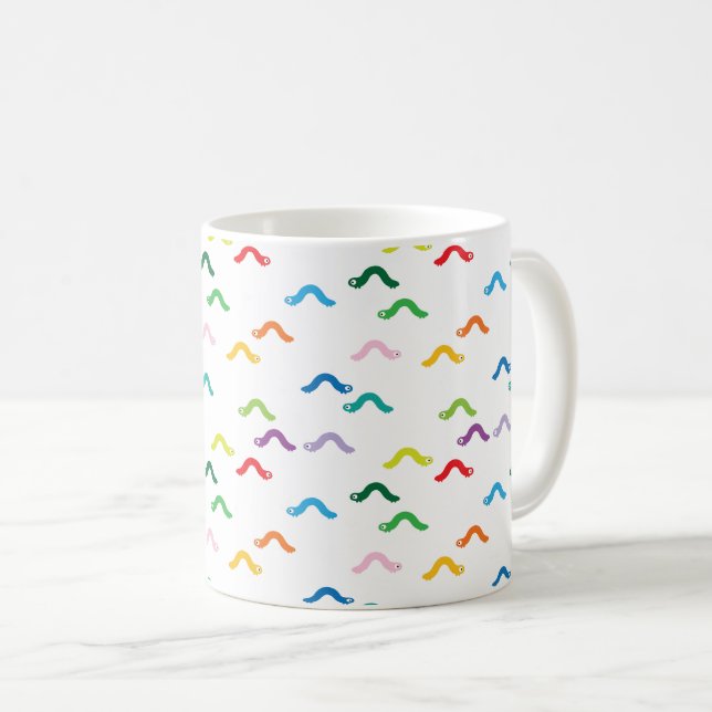 Caneca De Café Lagarta (Frente Esquerda)