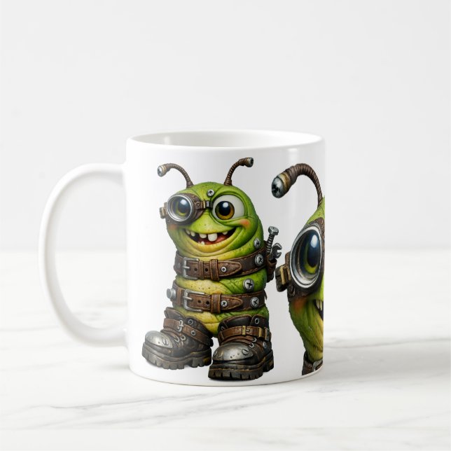 Caneca De Café Lagarta Corky (Esquerda)