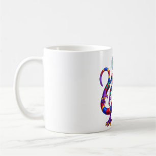 Caneca De Café Lagarto Ciberscala Prismático