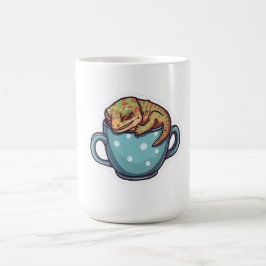 Caneca De Café Lagarto dormindo