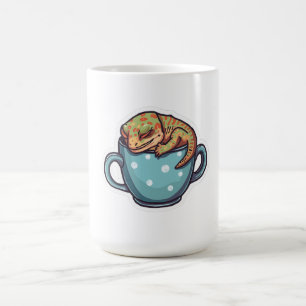 Caneca De Café Lagarto dormindo