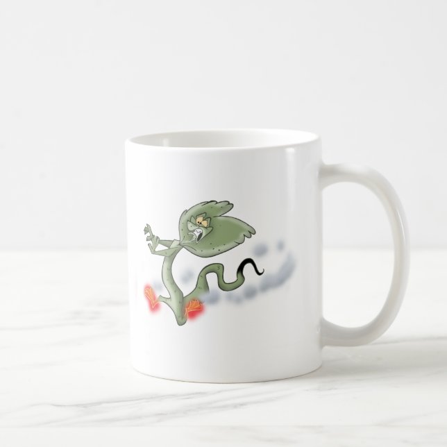 Caneca De Café Lagarto Frilled (Direita)