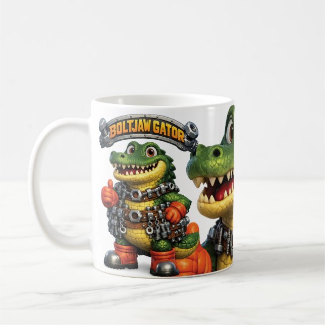 Caneca De Café Lagarto Queixada (Esquerda)