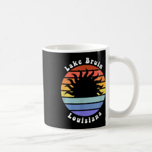 Caneca De Café Lago Bruin Louisiana La Nascer do Sol Lembrança de