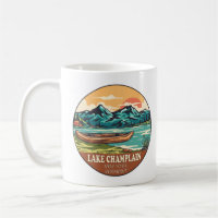 Lago Champlain Barco Fish Emblem