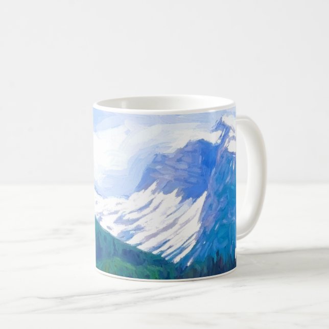 Caneca De Café Lago Clark (Frente Esquerda)