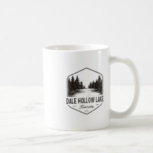 Caneca De Café Lago Dale Hollow Kentucky ao Ar Livre Vintage 1
