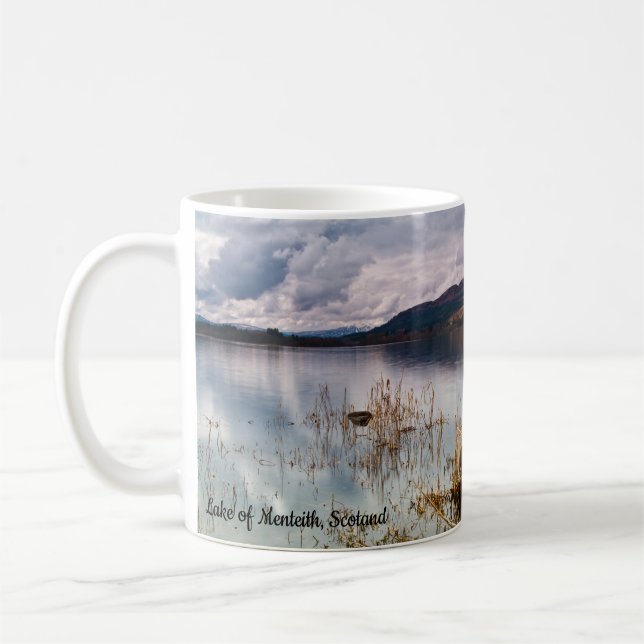 Caneca De Café Lago de Menteith, Scotland Mug (Esquerda)