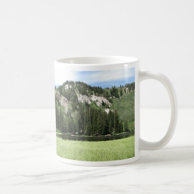 Caneca De Café Lago de prata (Direita)
