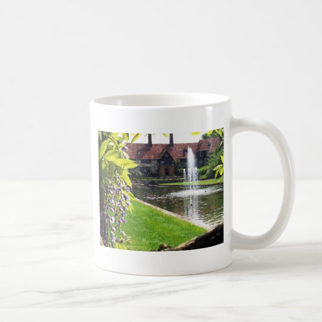 Caneca De Café Lago e fonte na RHS Wisley (Direita)