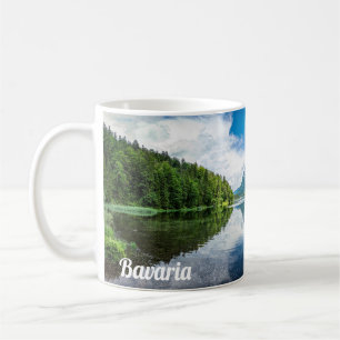 Caneca De Café Lago Eibsee, na Baviera, Alemanha