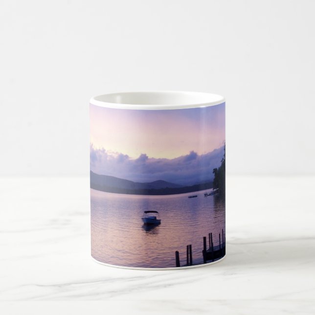 Caneca De Café Lago George 3 (Centro)