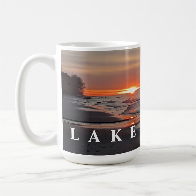 Caneca De Café Lago Huron (Esquerda)