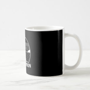Caneca De Café Lago lemon indiana pesca engraçada acampamento ver