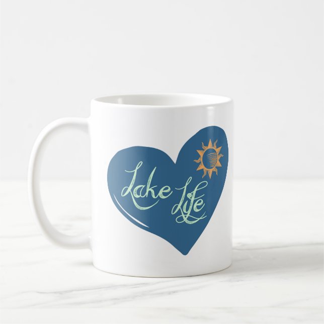 Caneca De Café Lago Life (Esquerda)