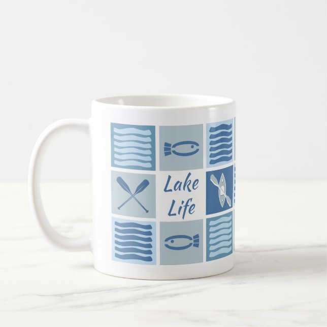 Caneca De Café Lago Life (Esquerda)