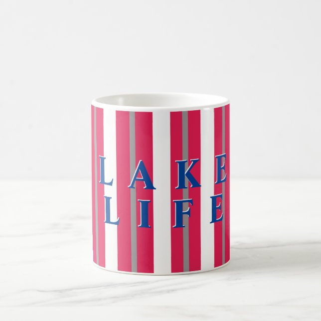 Caneca De Café Lago Life Red White Strike (Centro)