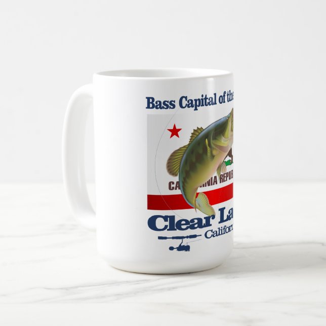 Caneca De Café Lago Limpo (Frente Esquerda)