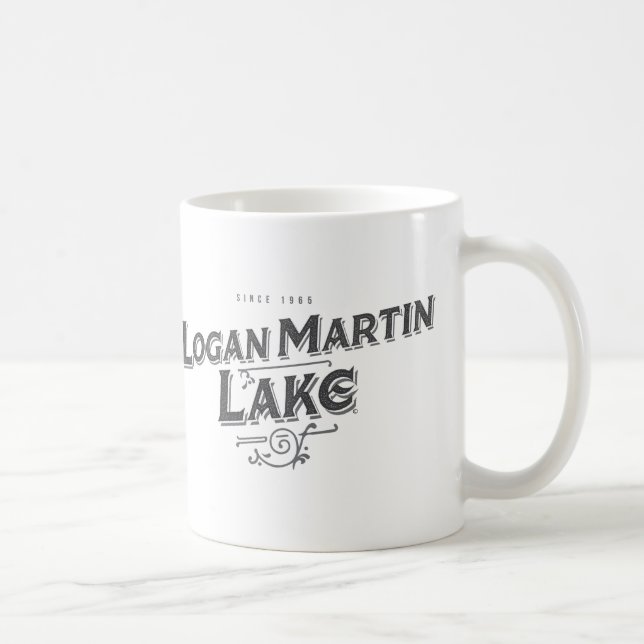 Caneca De Café Lago Logan Martin (Direita)