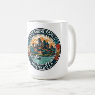 Caneca De Café Lago Minnetonka, Pesca e barcos de Minnesota