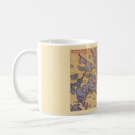 Caneca De Café Lago Minnetonka Purple e Dourada Mug