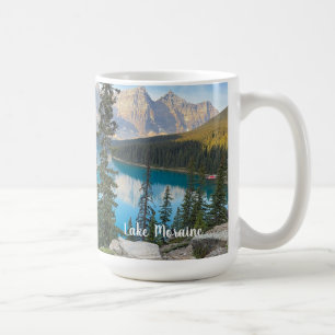 Caneca De Café Lago Moraine em Banff Canada