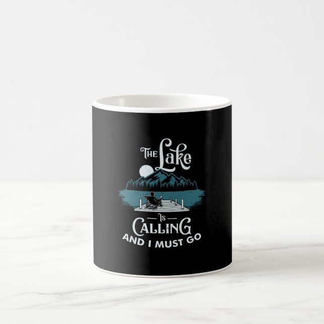 Caneca De Café Lago - O lago está chamando (Centro)