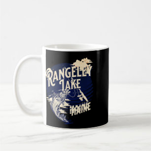 Caneca De Café Lago Rangeley Maine Fly Fishing Truta B Fisher Sou