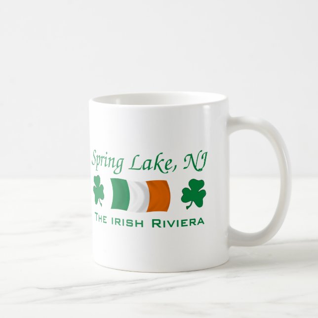 Caneca De Café Lago spring, NJ (Direita)